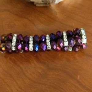 Purple Stretch Bracelet